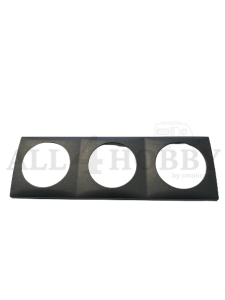 RAMKA POTRÓJNA ANTRACYT 0918192515