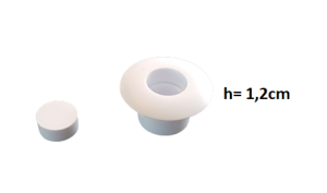 Zaślepka śruby boczku Hobby 1,2 cm