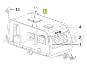NAROŻNIK PRAWY PRZÓD