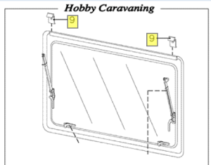 Zaślepka do listwy okiennej 1997-2008