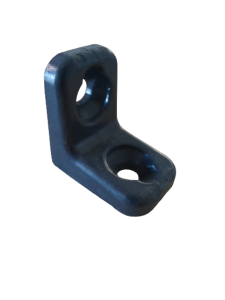 Kąt meblowy czarny 25x25mm Hobby