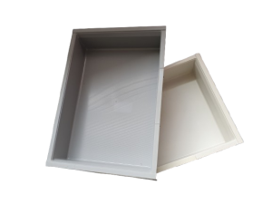 SZUFLADA KAMPER biała/ szara