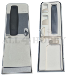 Drzwi dzielone do przyczepy Hobby kompletne lewe z ramą 