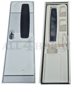 Drzwi wejściowe Hobby Premium prawe kompletne z moskitierą