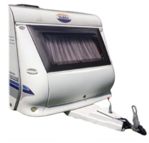 Szyba przednia panoramiczna srebrna Hobby 2007-2009 1610 x 674 mm