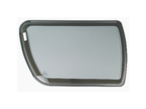 Szyba okna bocznego srebrna trapez Hobby 864x510mm 2009