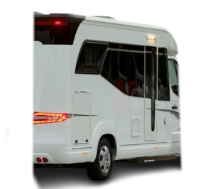 Szyba okna bocznego do kampera Hobby 2013 725x370mm