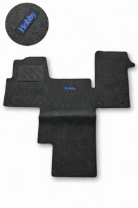 Dywany do kabiny kampera Logo Hobby Renault Master od 2010roku