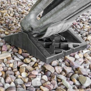 Zestaw podkładek pod podpory do przyczepy kempingowej Milenco Corner Feet