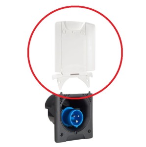 Wymienna klapka magnetyczna do przyłączy przyczepy kemingowej lub kampera Fawo