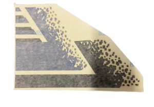 Naklejka Hobby Niebiesko-szara 17x25