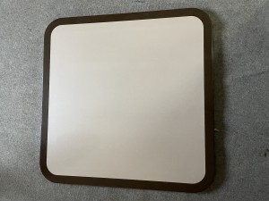 Outlet Blat Kwadrat Krem/Brąz 850x850 - Rysy