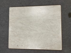 Outlet Blat 850x690 krem/brąz - uszkodzony